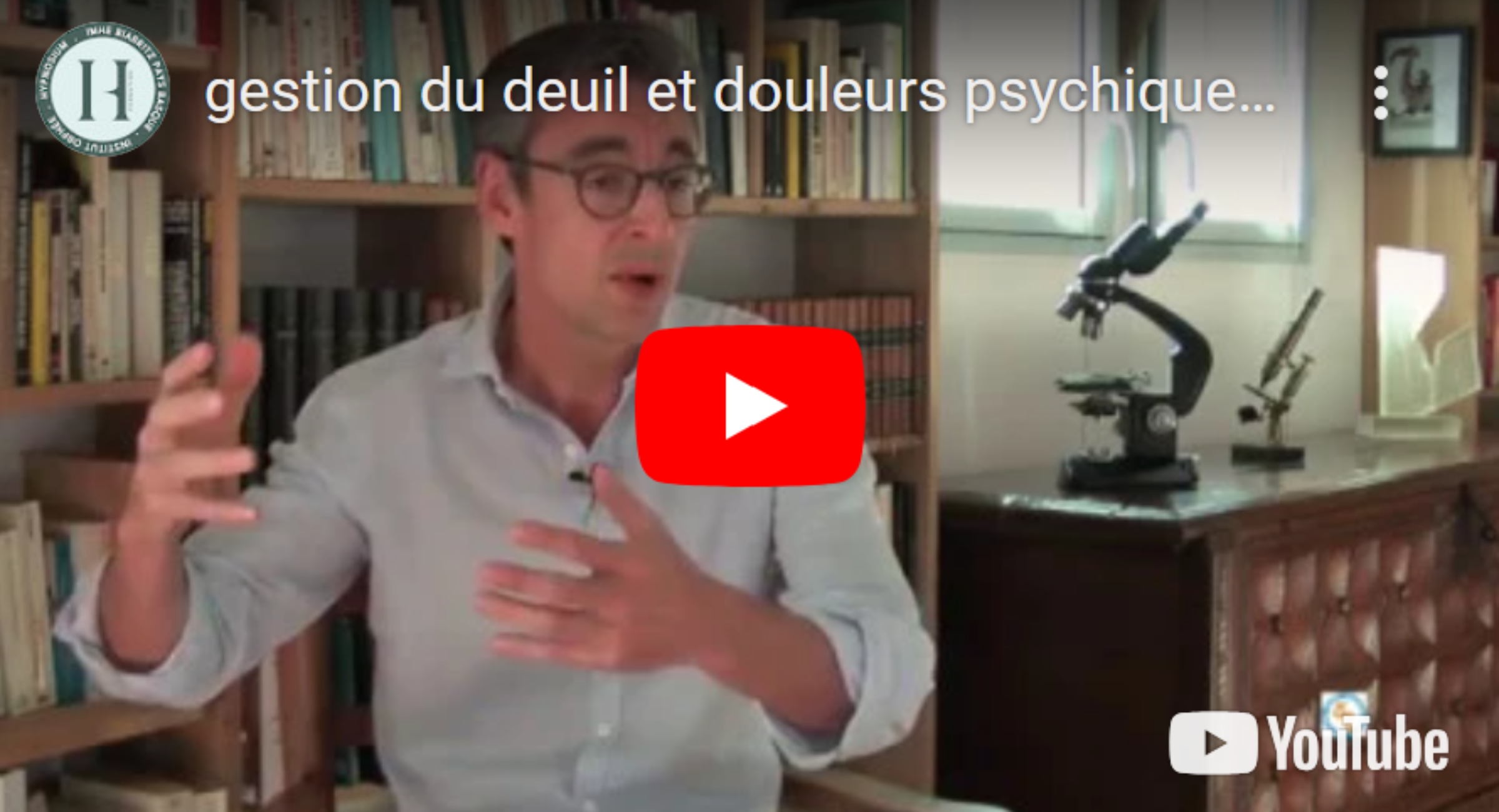 Gestion du deuil en médecine générale et douleurs psychiques chez les personnes âgées – Dr Sylvain Pourchet