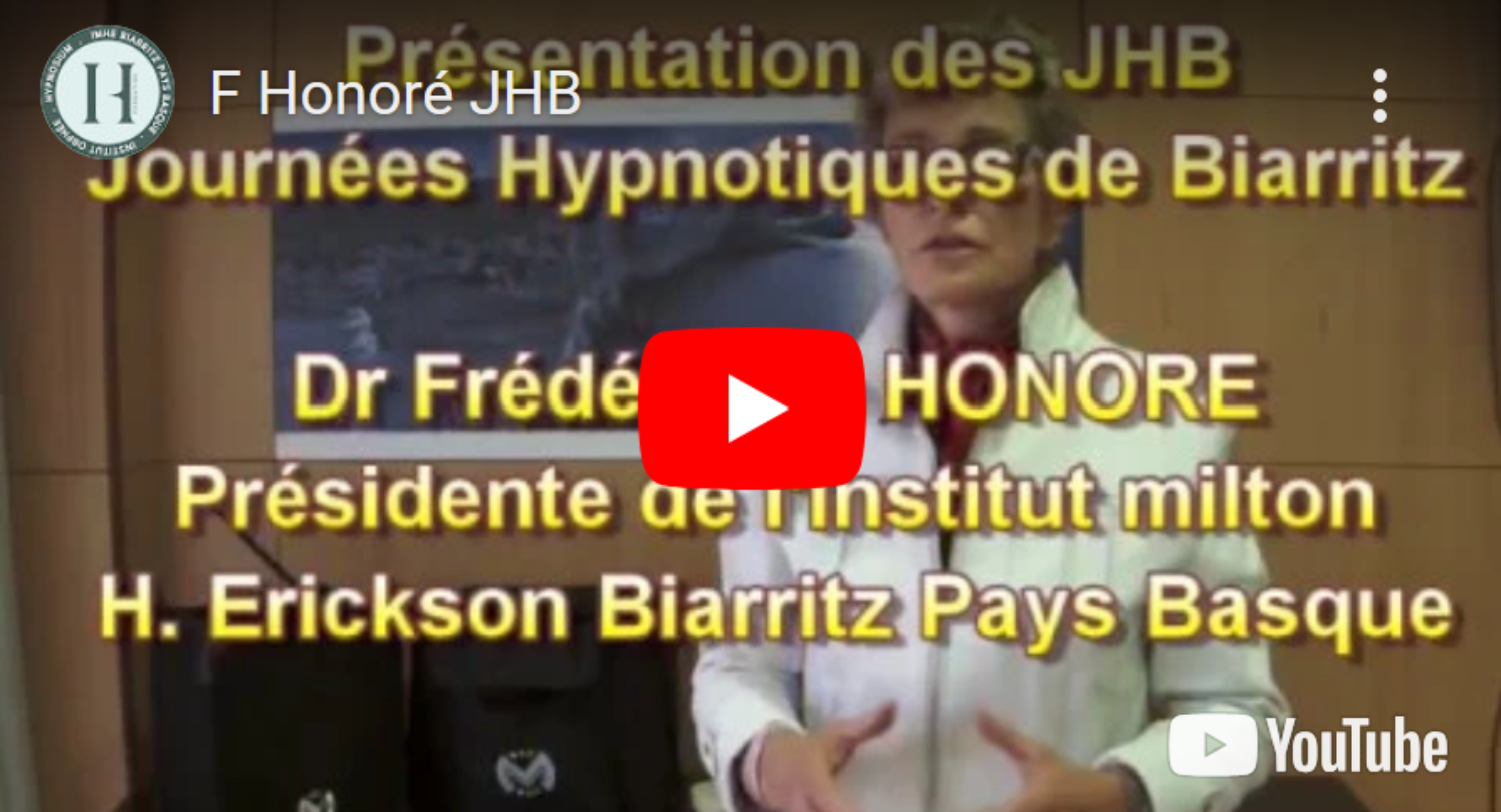 Les Journées Hypnotiques de Biarritz