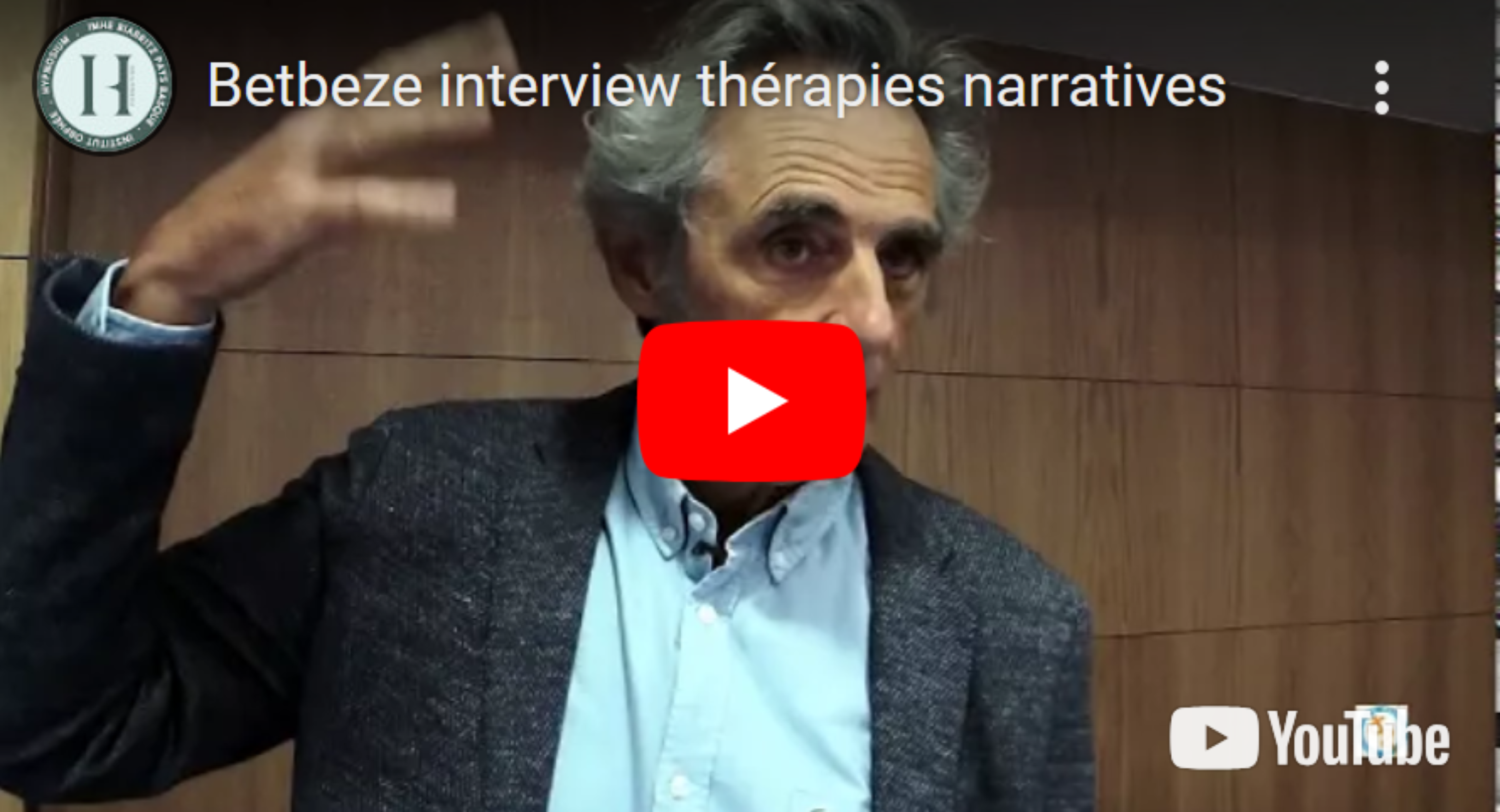 Interview sur la thérapie narrative – Dr Julien Betbèze