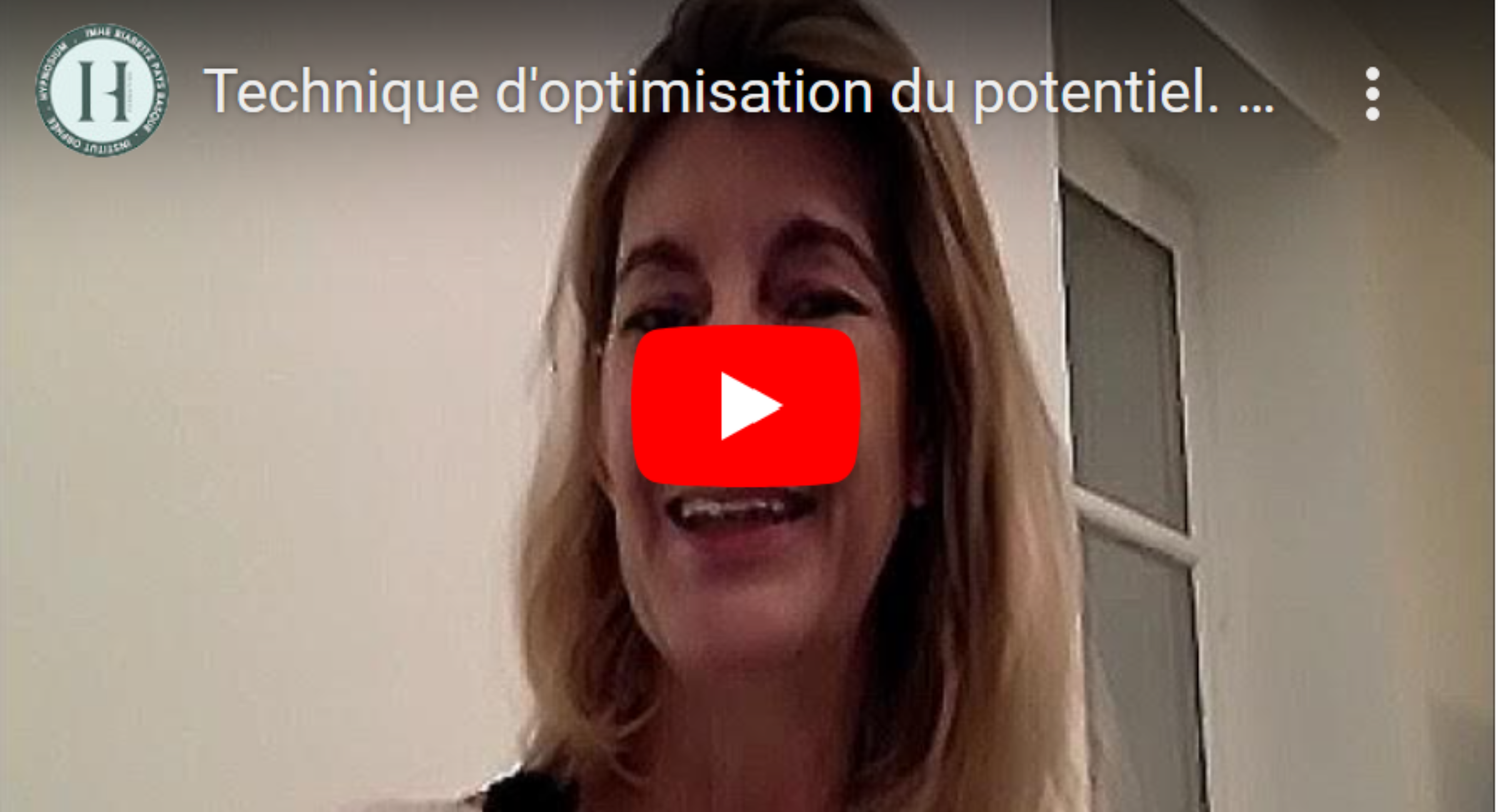 Technique d&rsquo;optimisation du potentiel – Mme Constance Flamand Roze