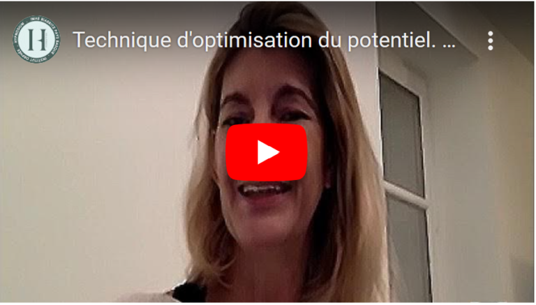 Lire la suite à propos de l’article Technique d&rsquo;optimisation du potentiel – Mme Constance Flamand Roze