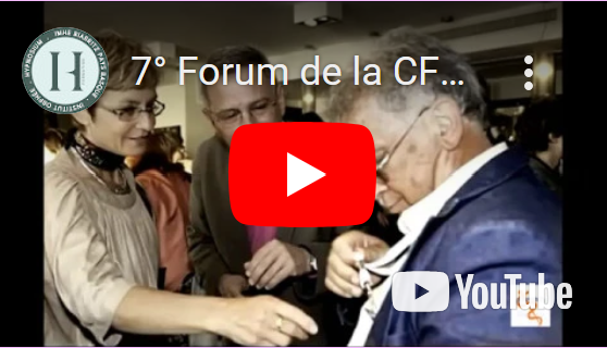 Lire la suite à propos de l’article 7° Forum de la CFHTB Biarritz en 2011