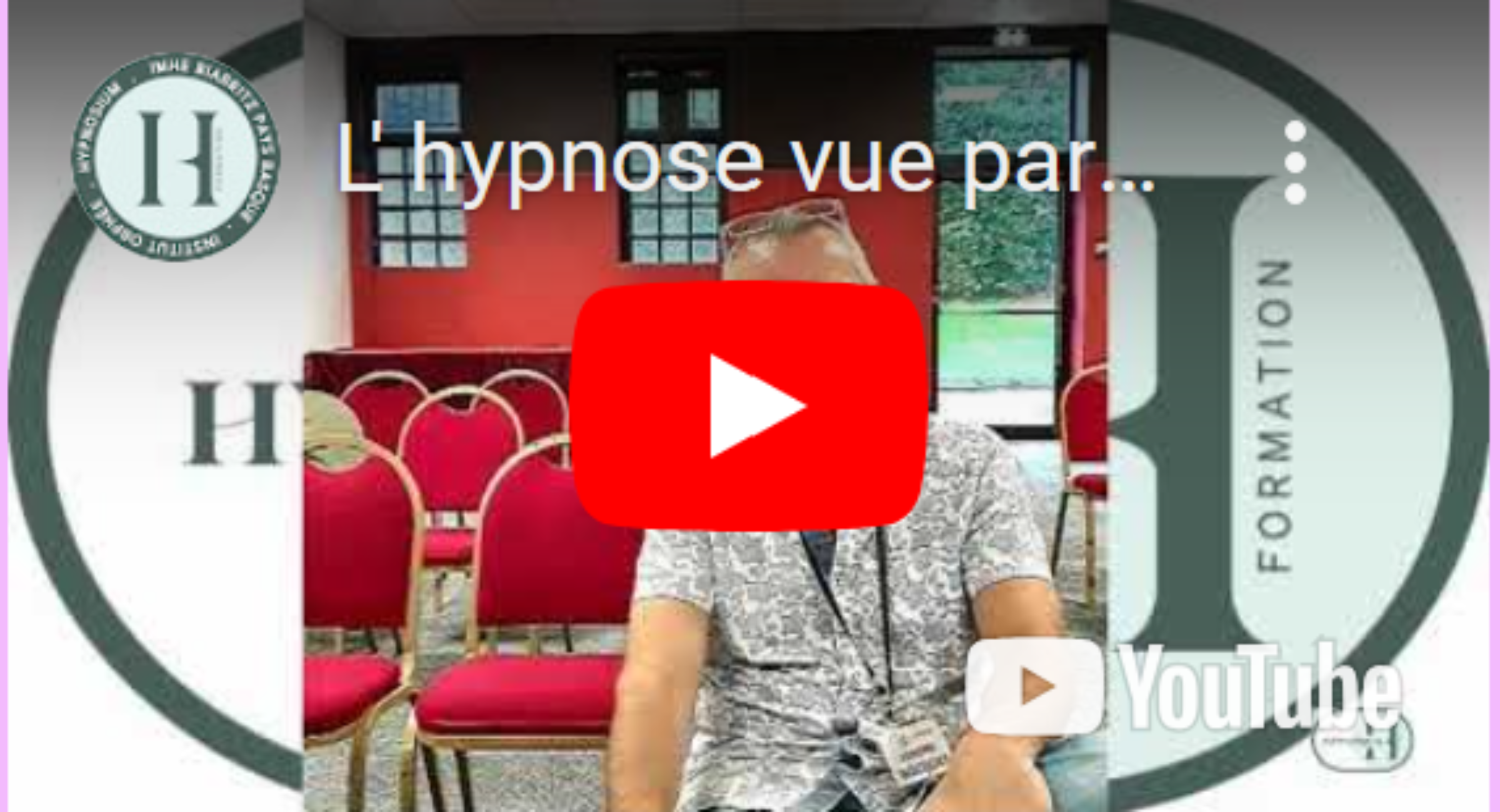 L’hypnose – Dr Jérôme Bocquet