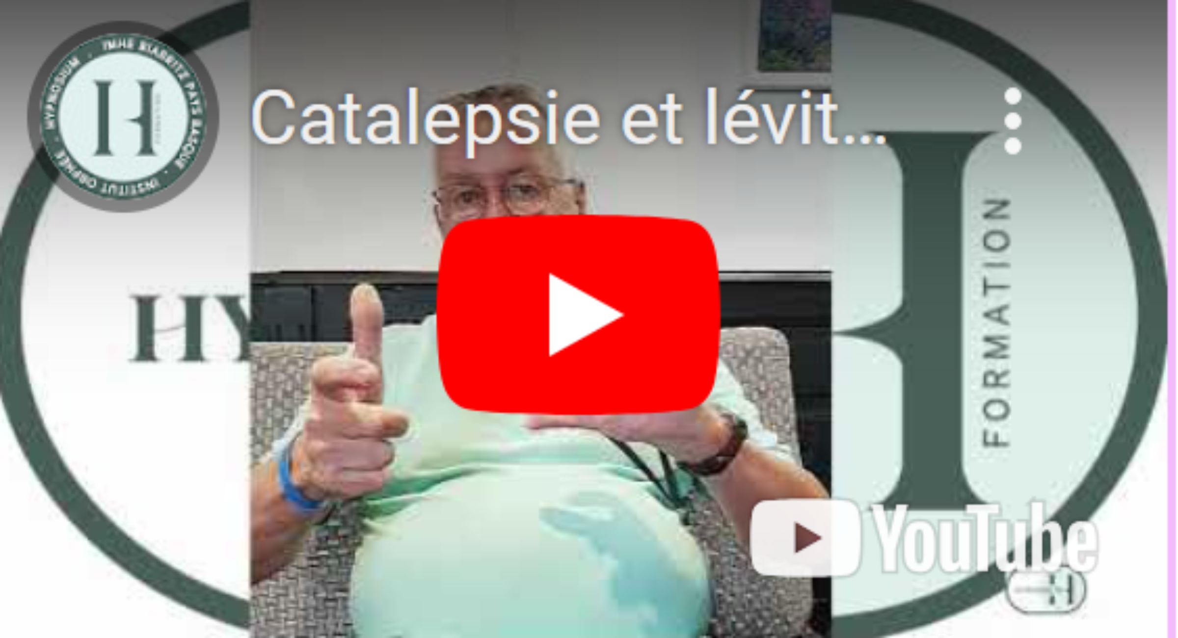 Catalepsie et lévitation – Dr Daniel Quin