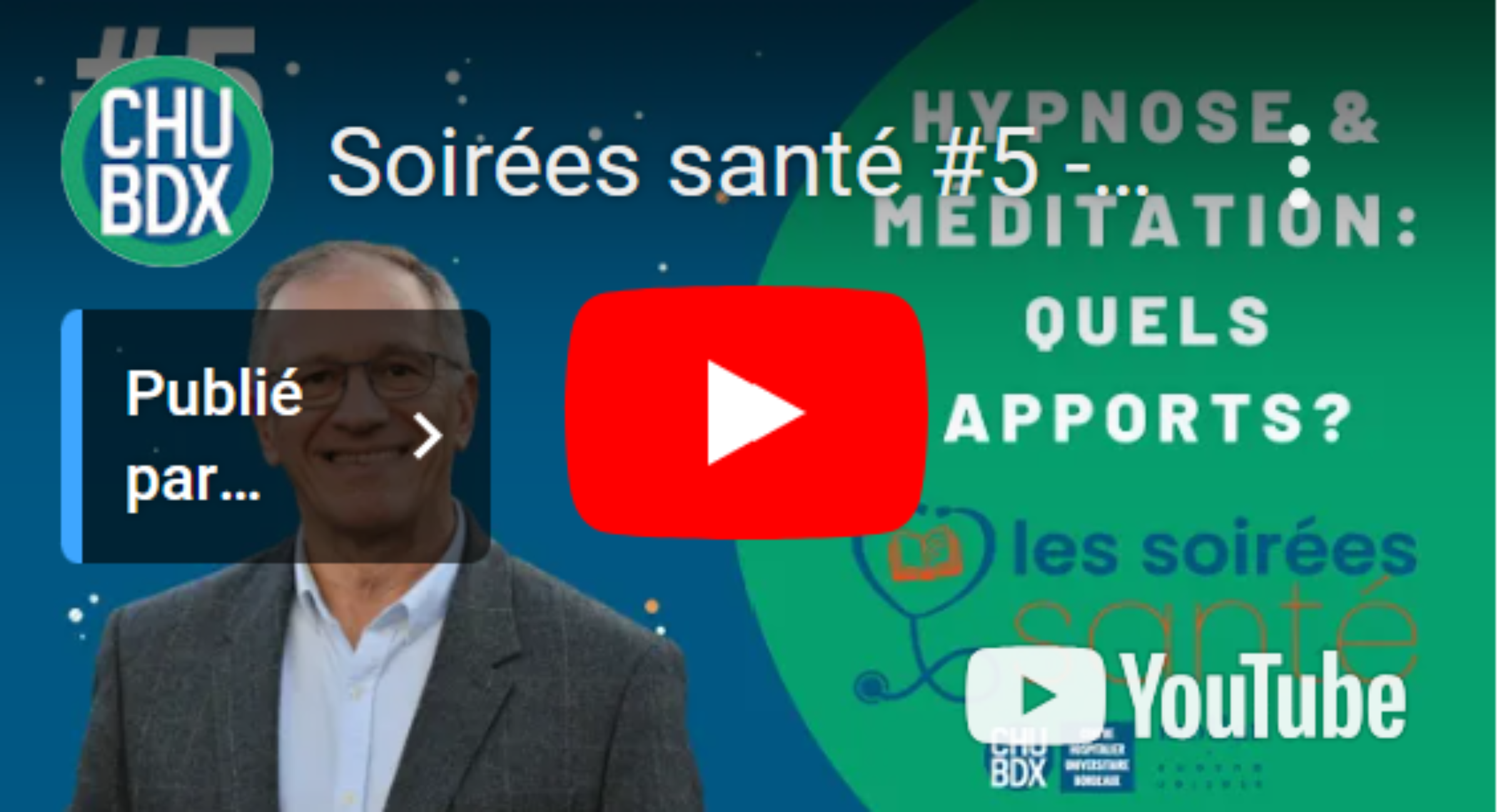 Hypnose & méditation – Pr François Sztark